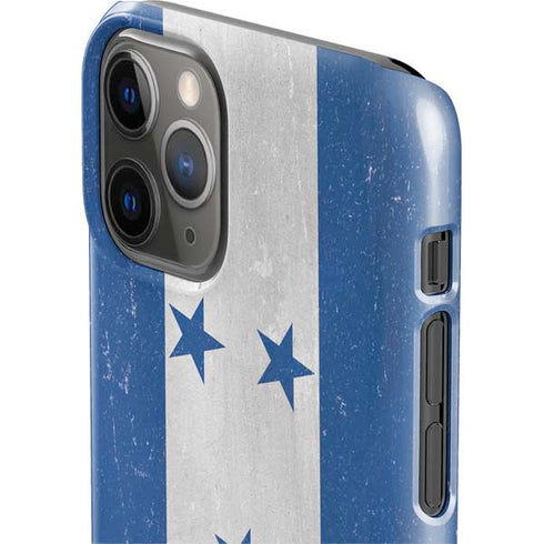 Honduras Flag Distressed iPhone 11 Pro Lite Case
